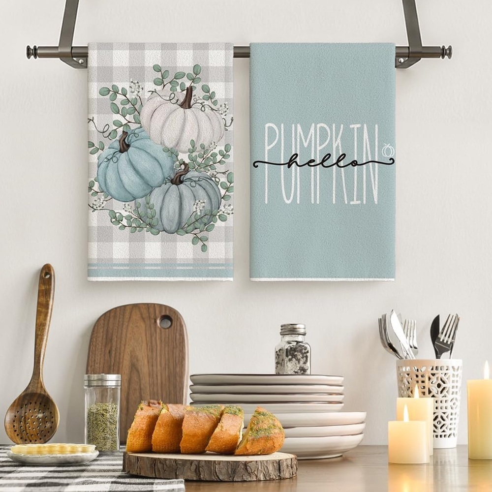 Fall Kitchen Towels Set - Picture 2 of 4